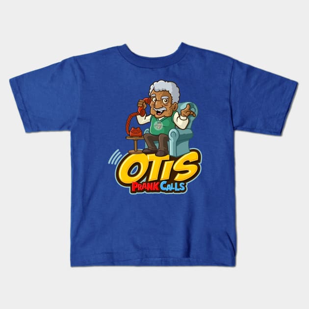 Grandfather Prank Calls Kids T-Shirt by Otis Prank Calls